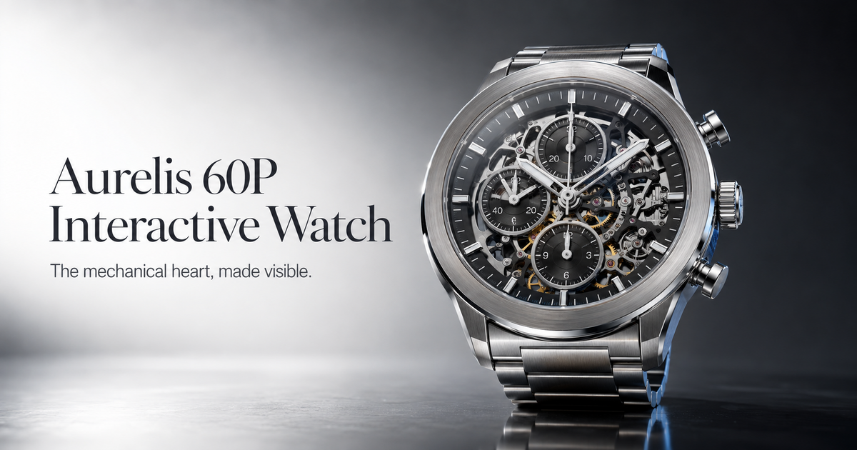 Aurelis 60P Interactive Watch